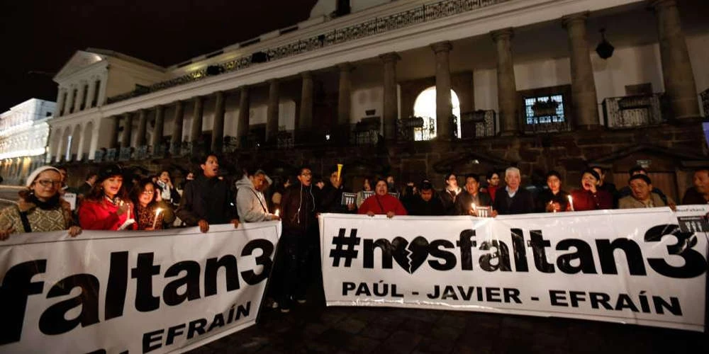 Θρίλερ με τους τρεις απαχθέντες δημοσιογράφους στα σύνορα με την Κολομβία (βίντεο)